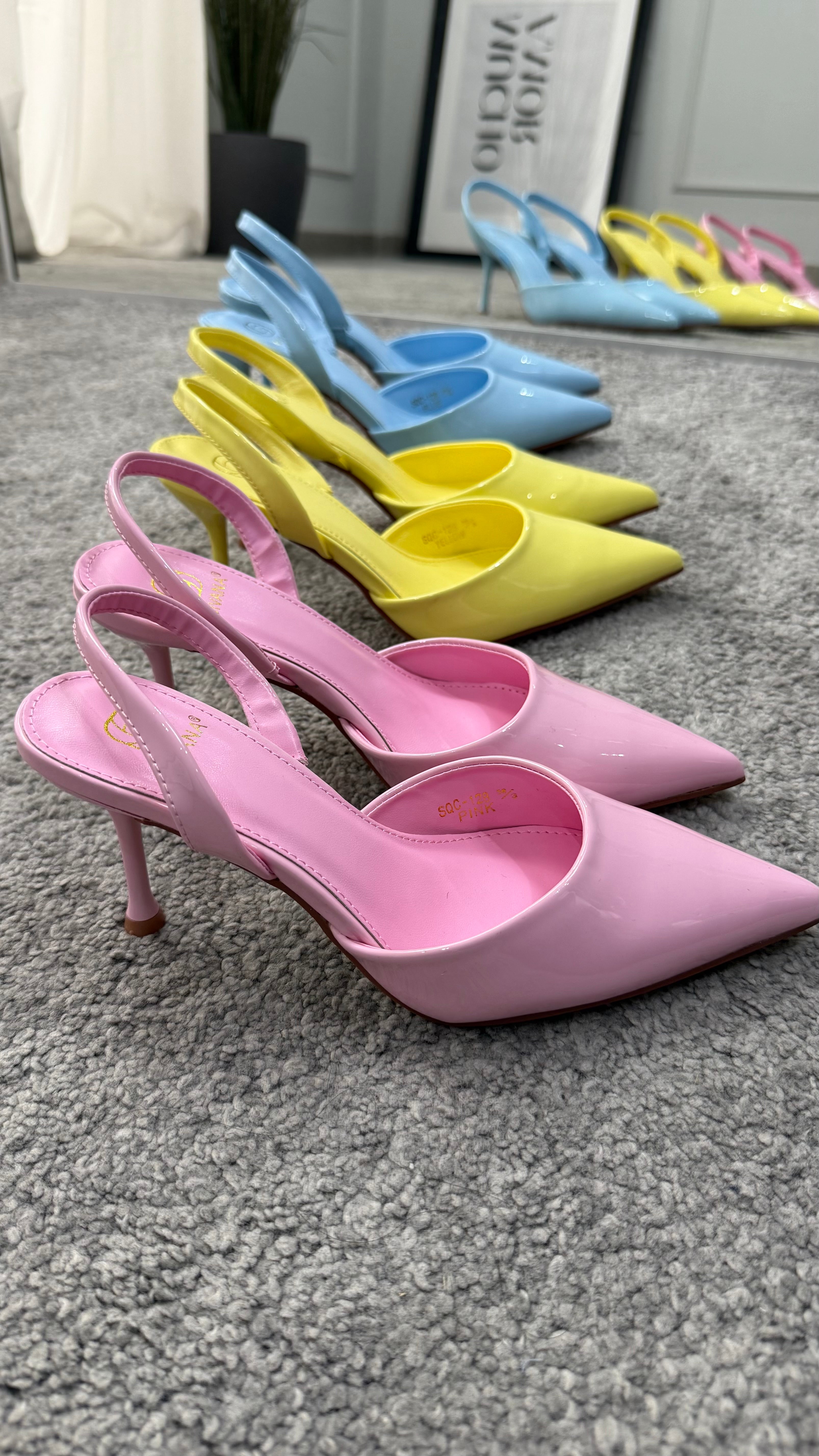 Slingback colors 7cm by Giel Store