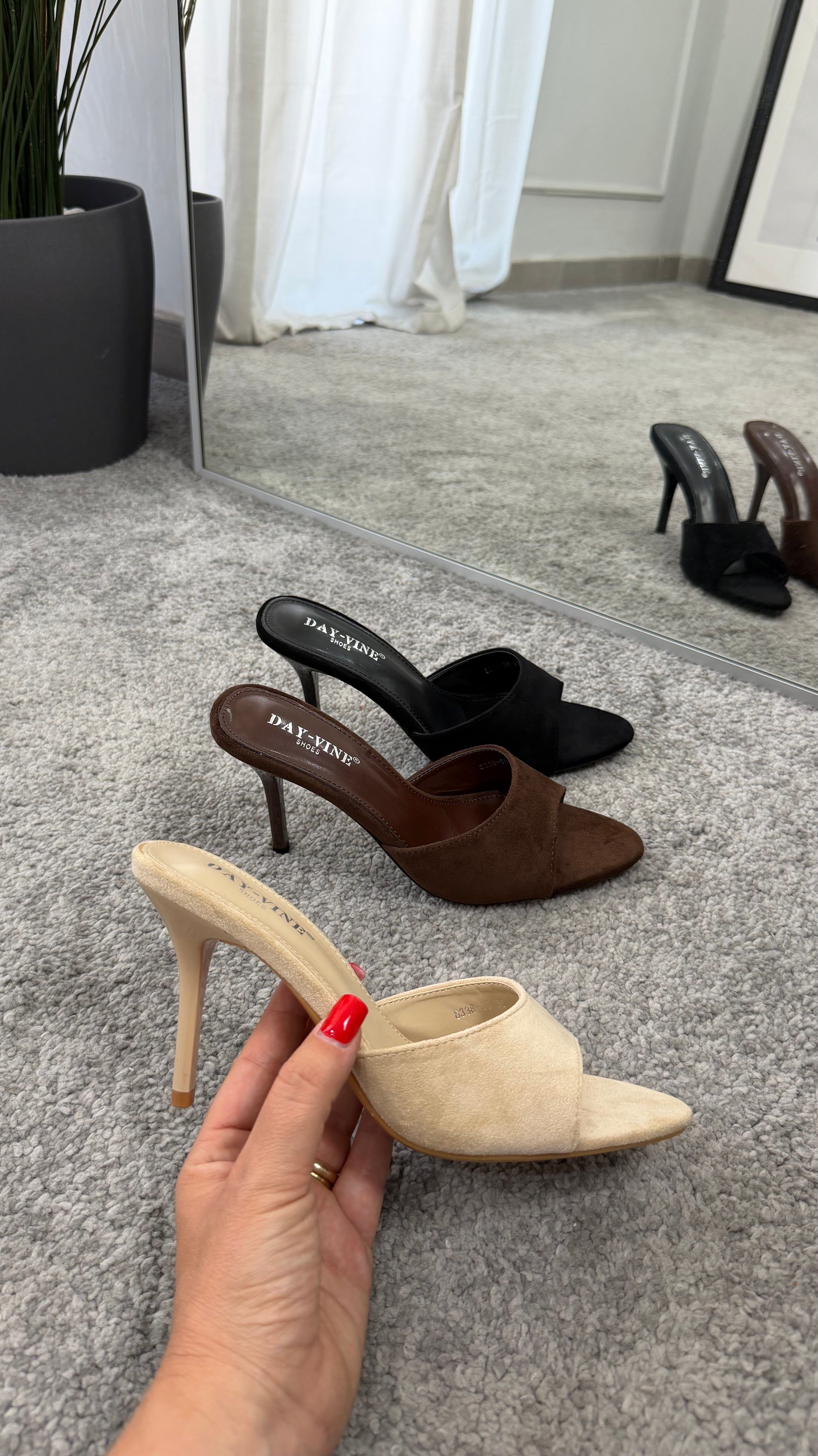 Mules scamosciato