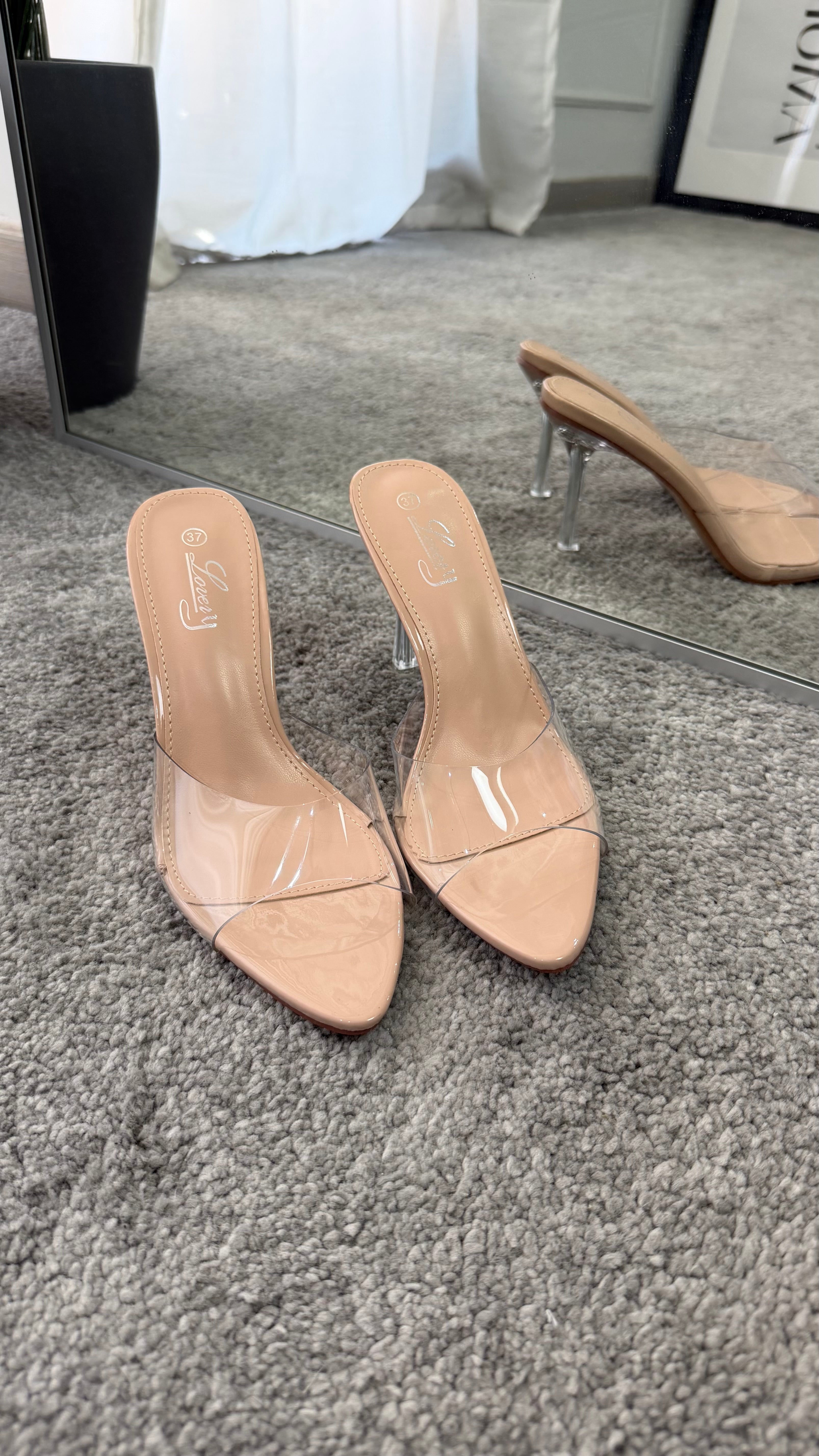 Mules trasparente