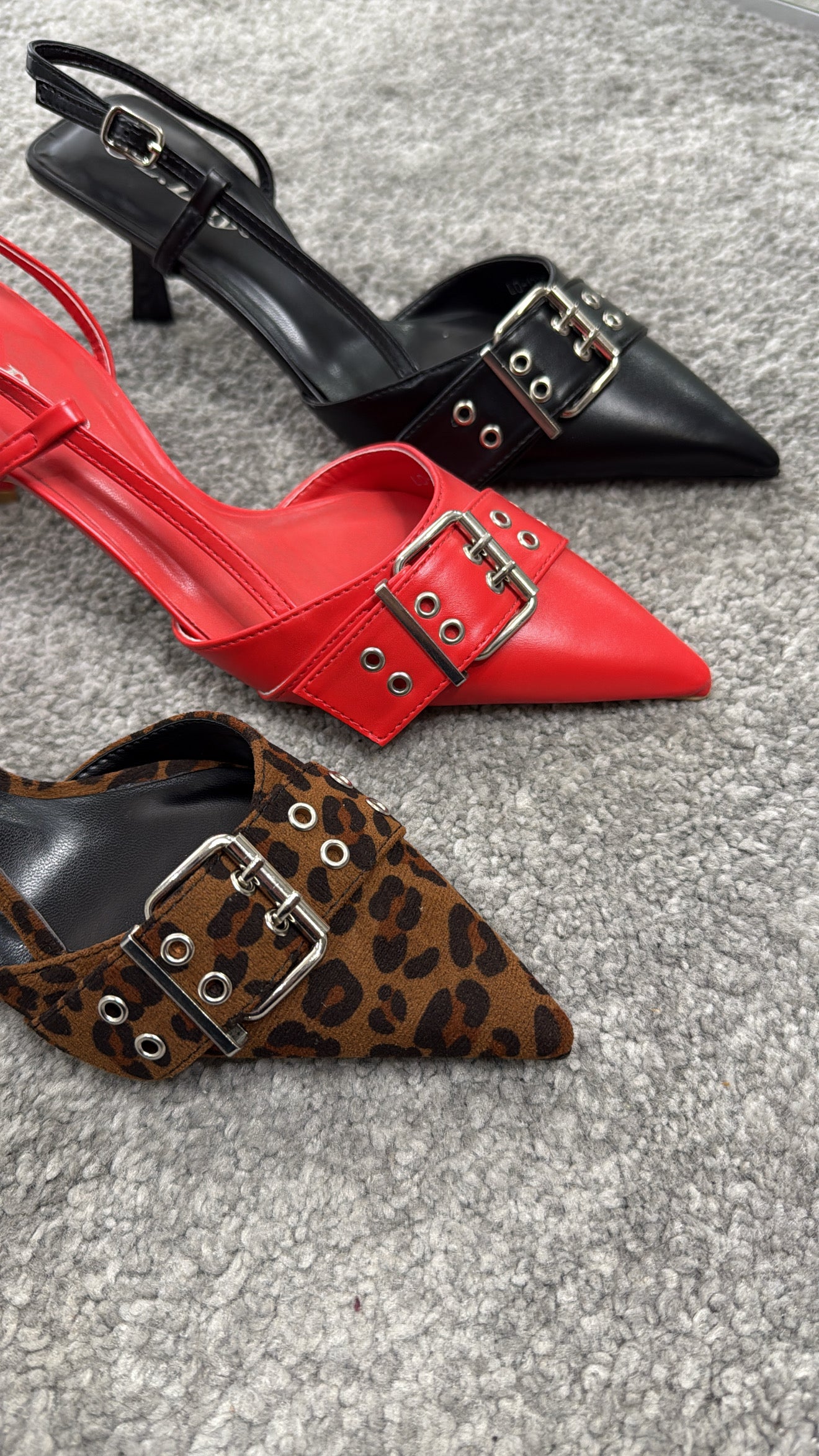 Slingback fibbia 5cm by Giel Store