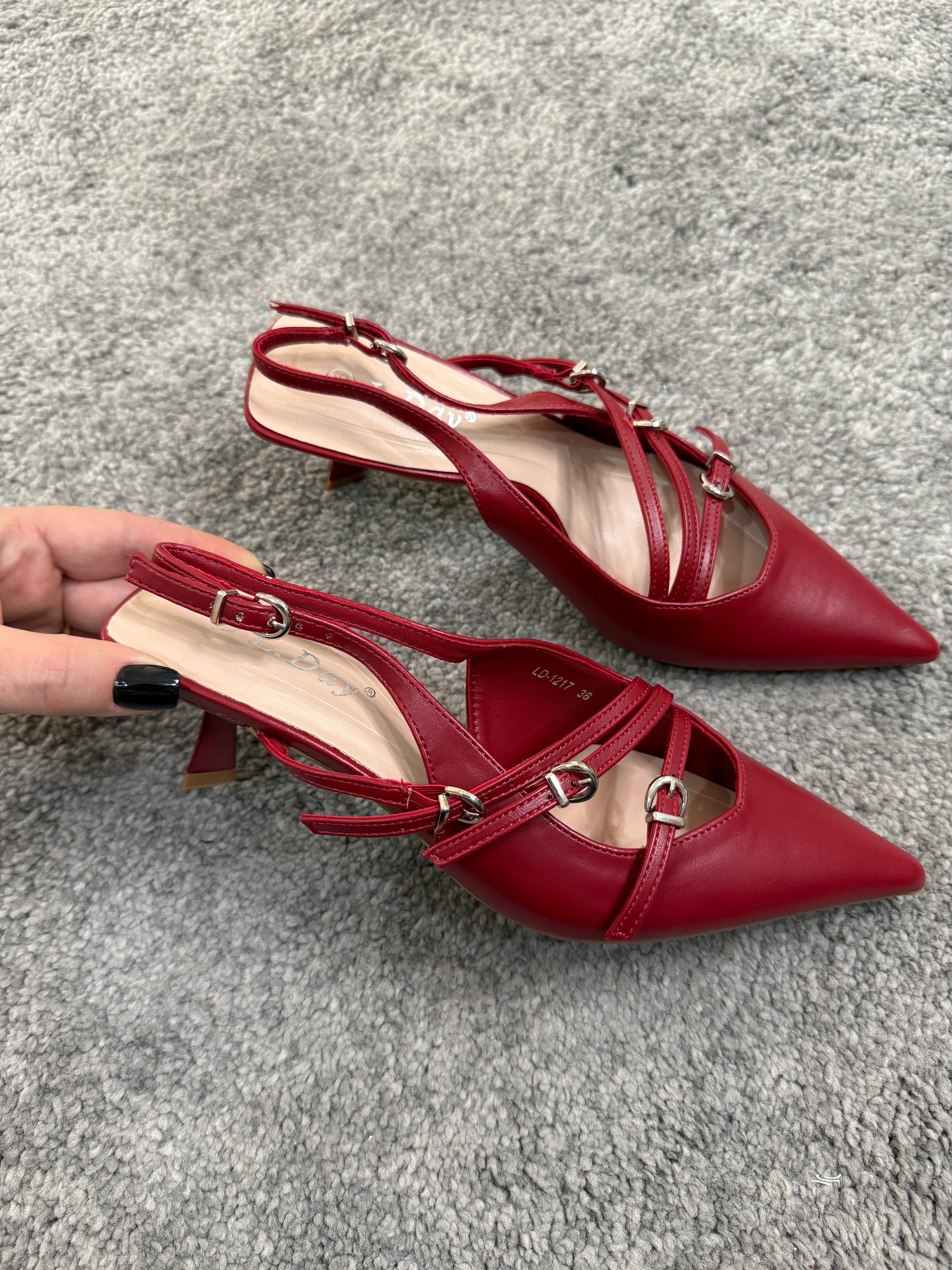 Slingback eco 3cm by Giel Store