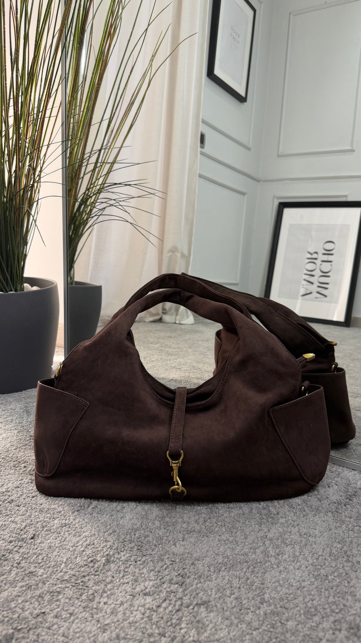 Bag Demna scamosciata