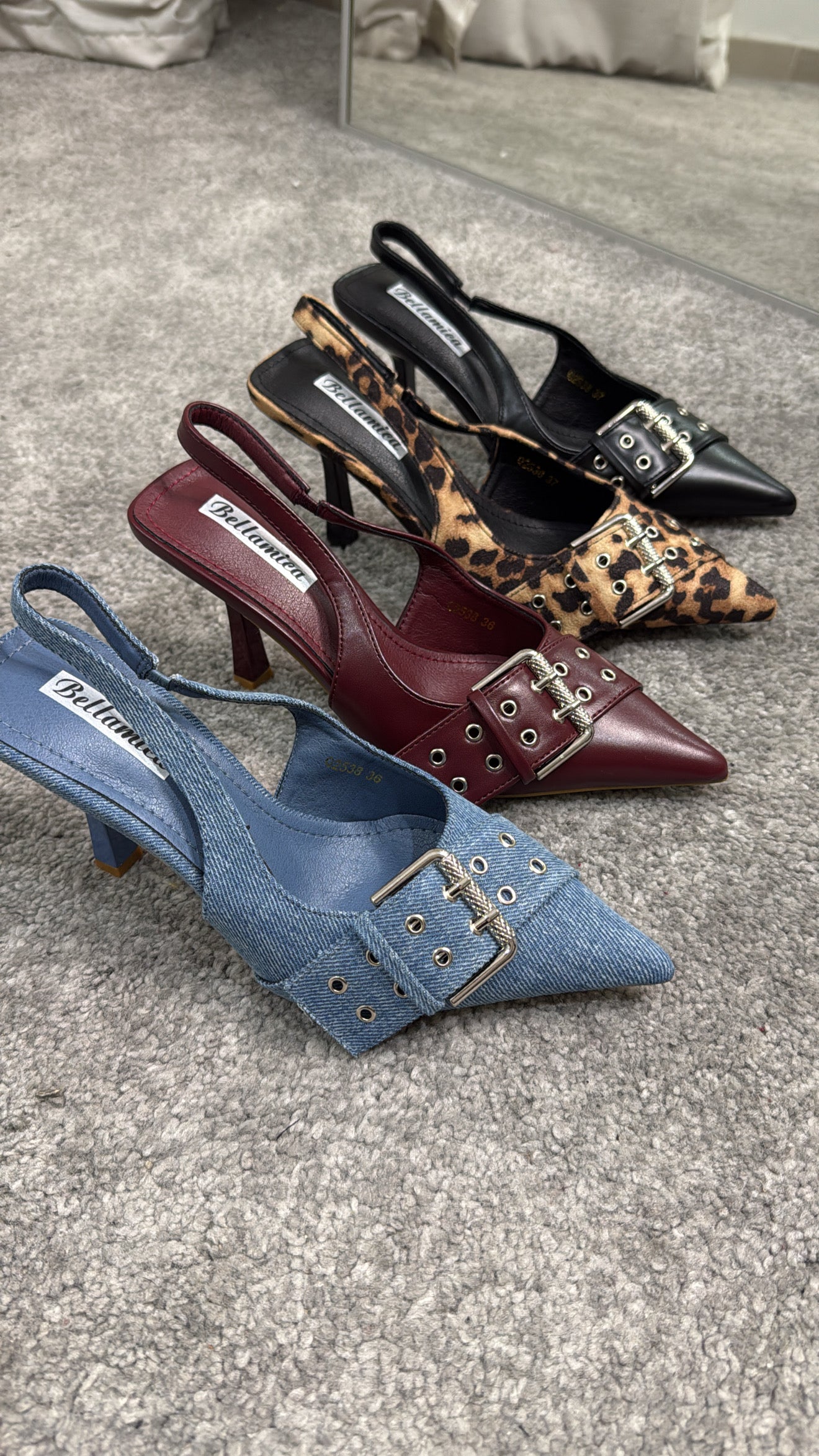 Slingback fibbia larga by Giel Store