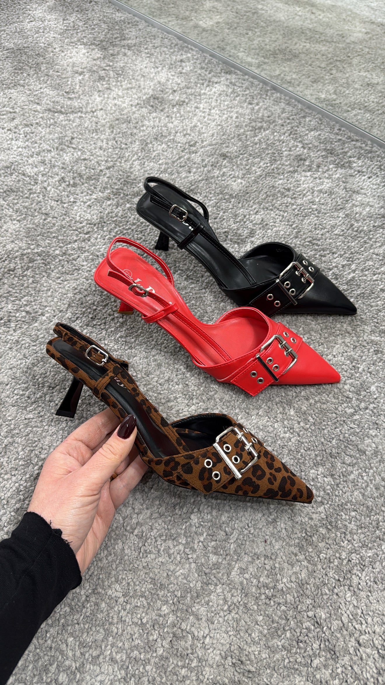 Slingback fibbia 5cm by Giel Store