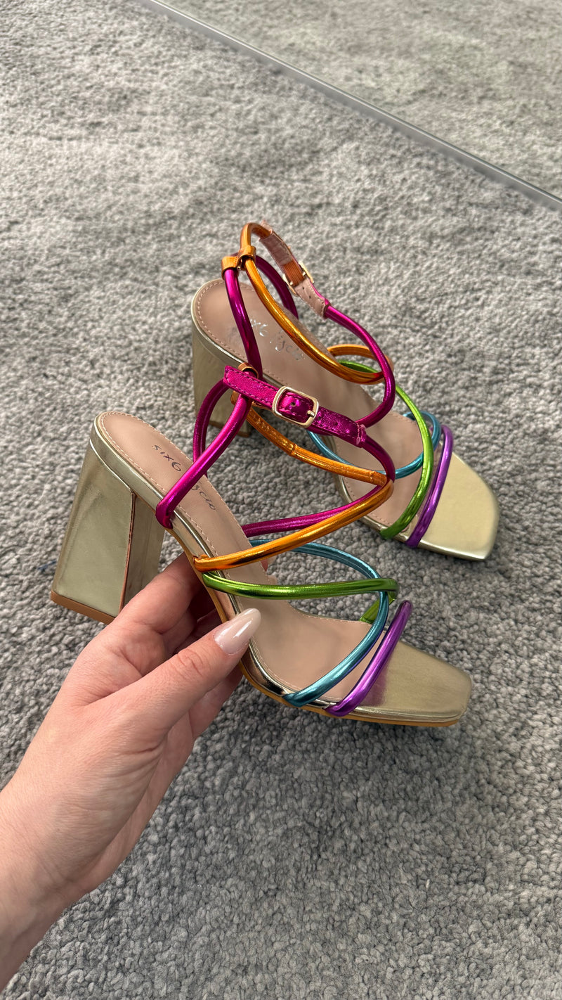 Sandalo multicolor