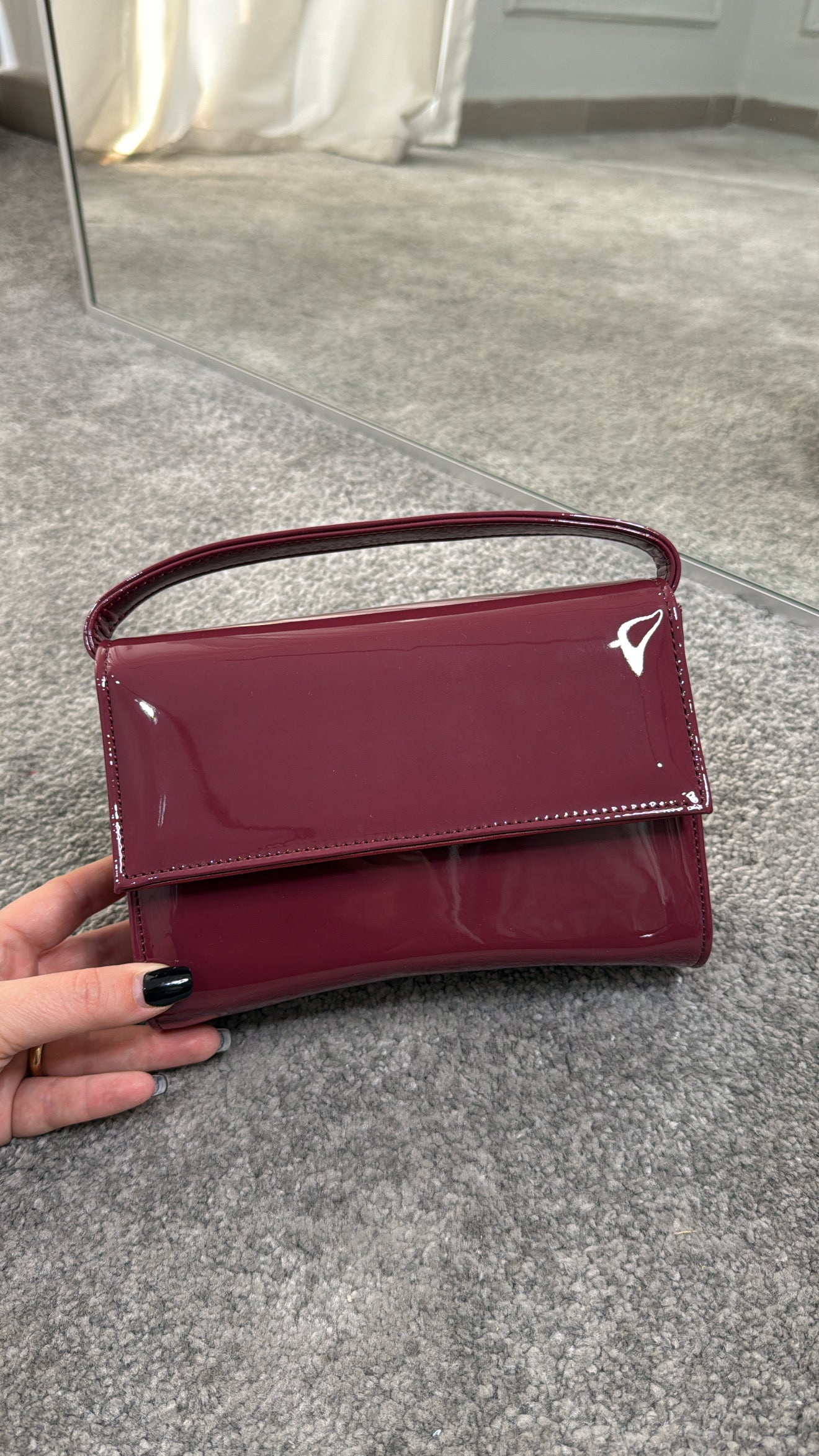 Bag vinile bordeaux