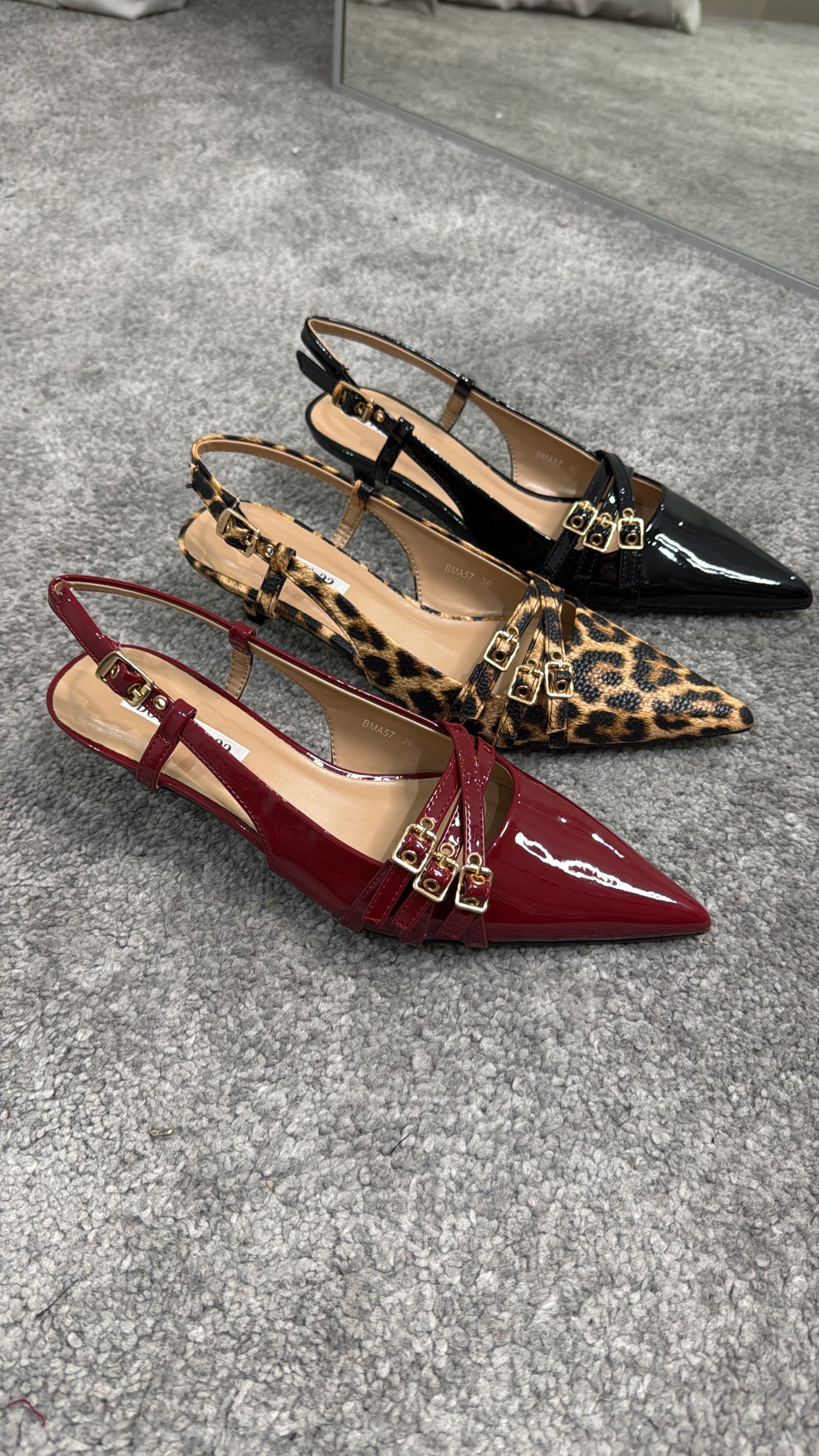 Slingback 2cm by Giel Store