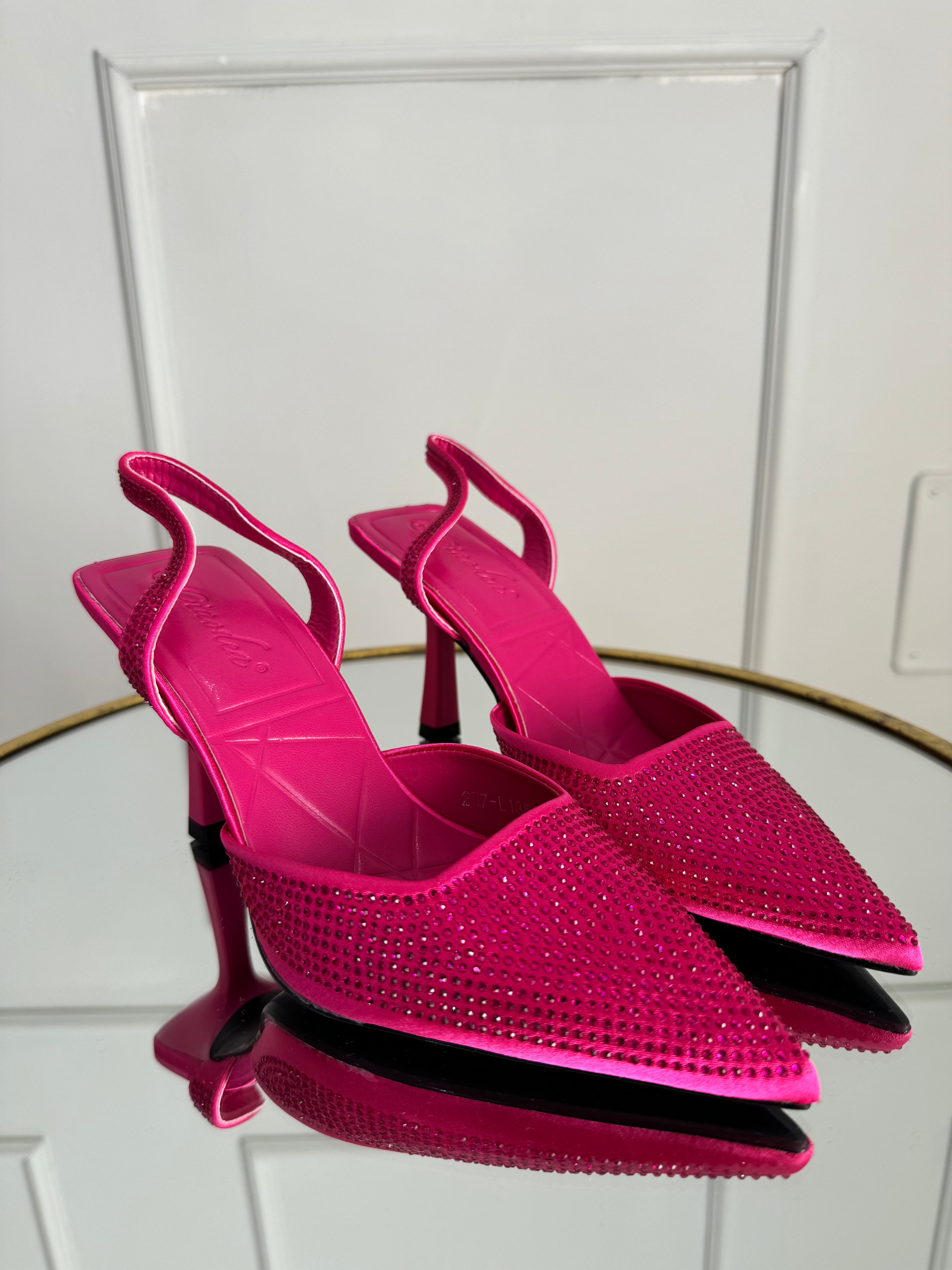 Slingback strass by Giel Store