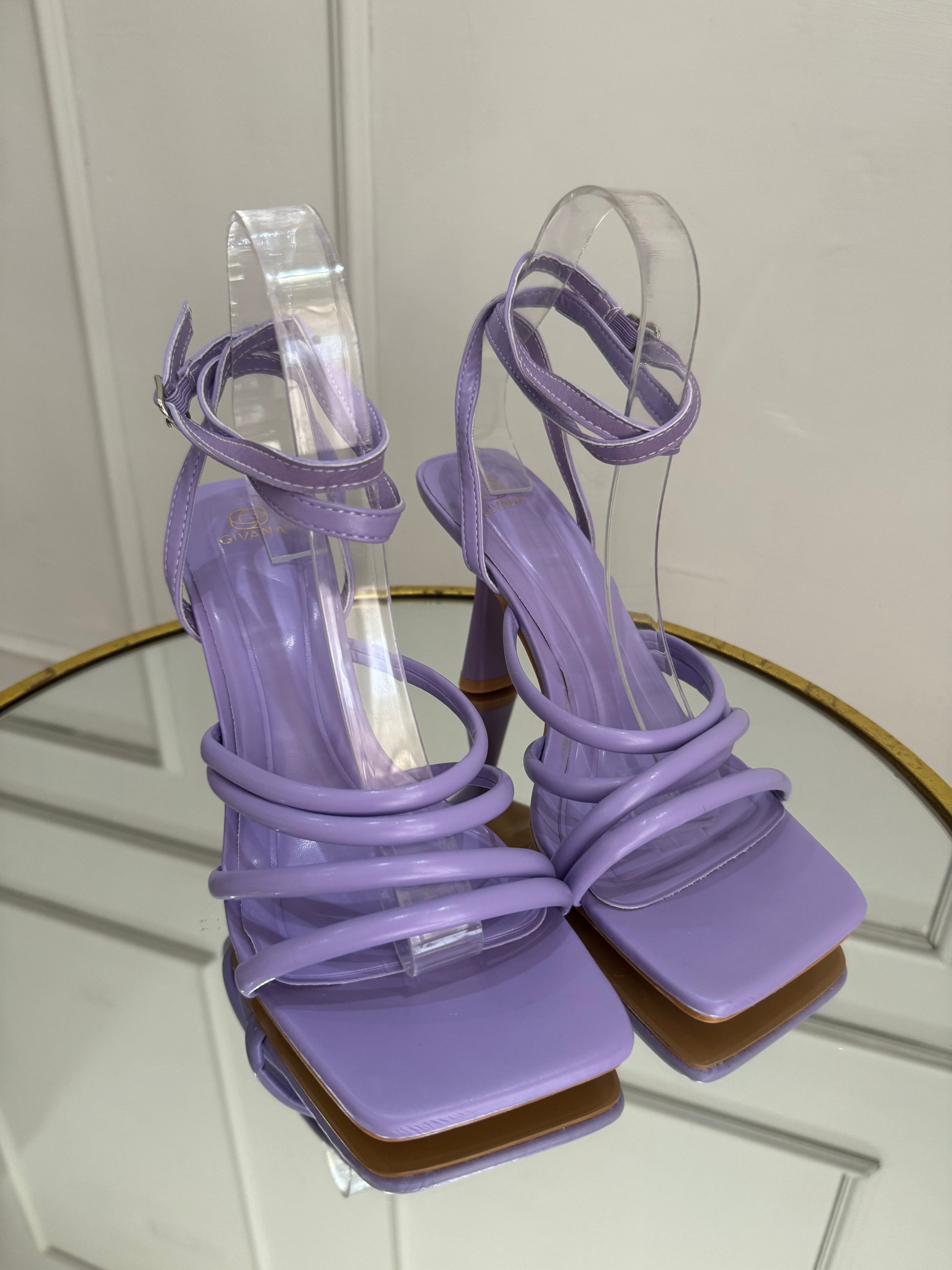 Sandalo givana purple by Giel Store
