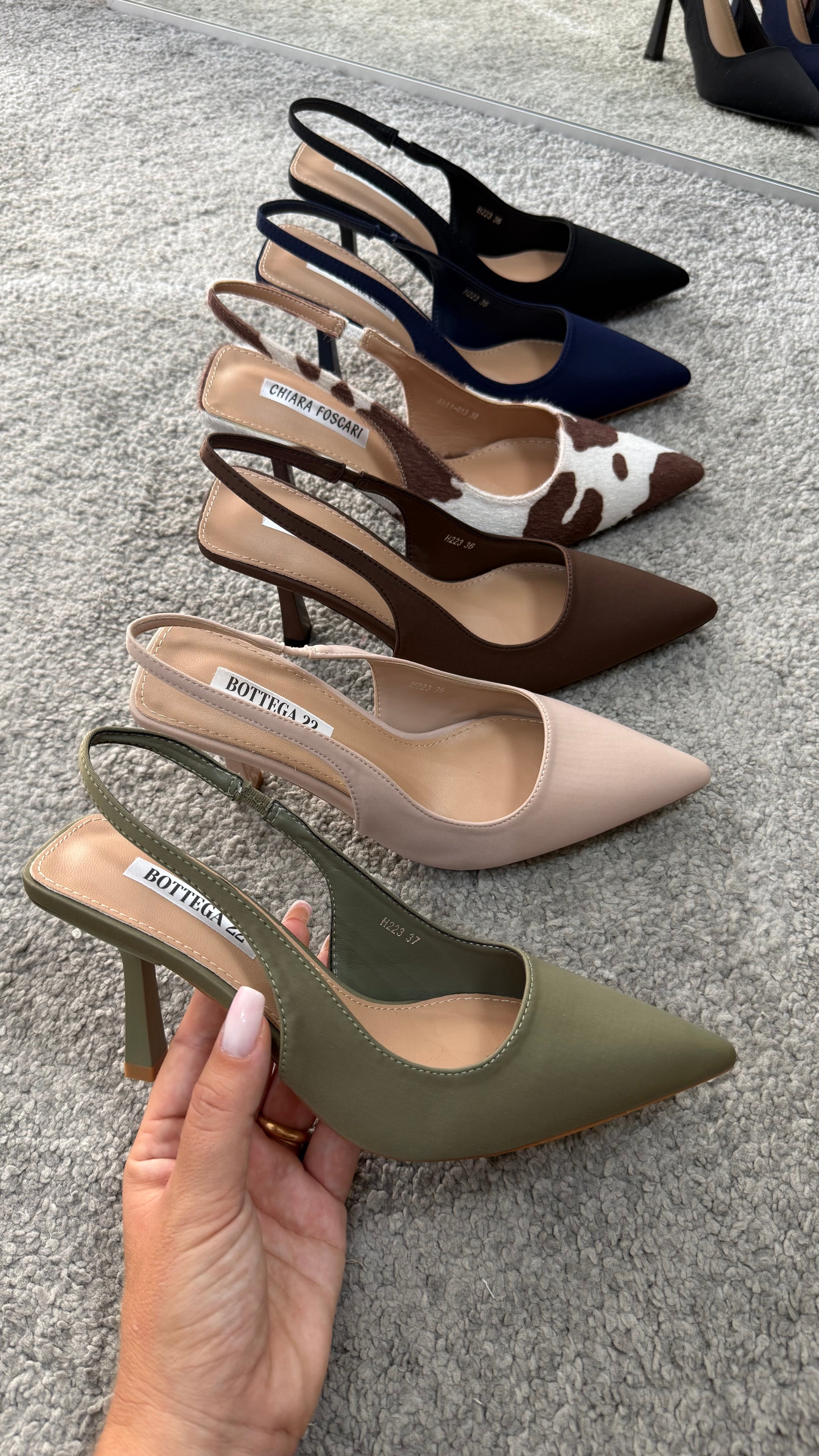 Slingback 7cm by Giel Store