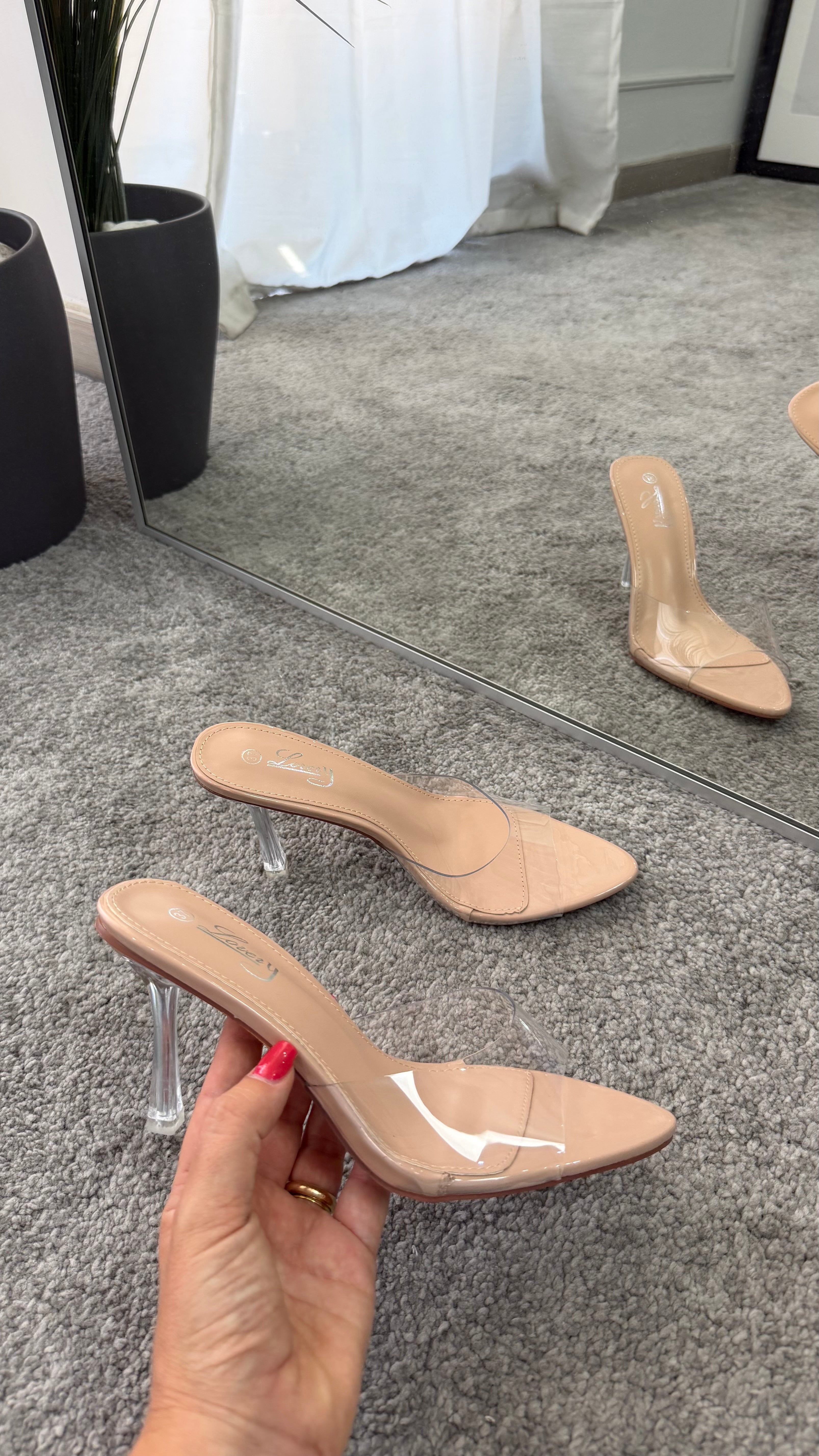 Mules trasparente