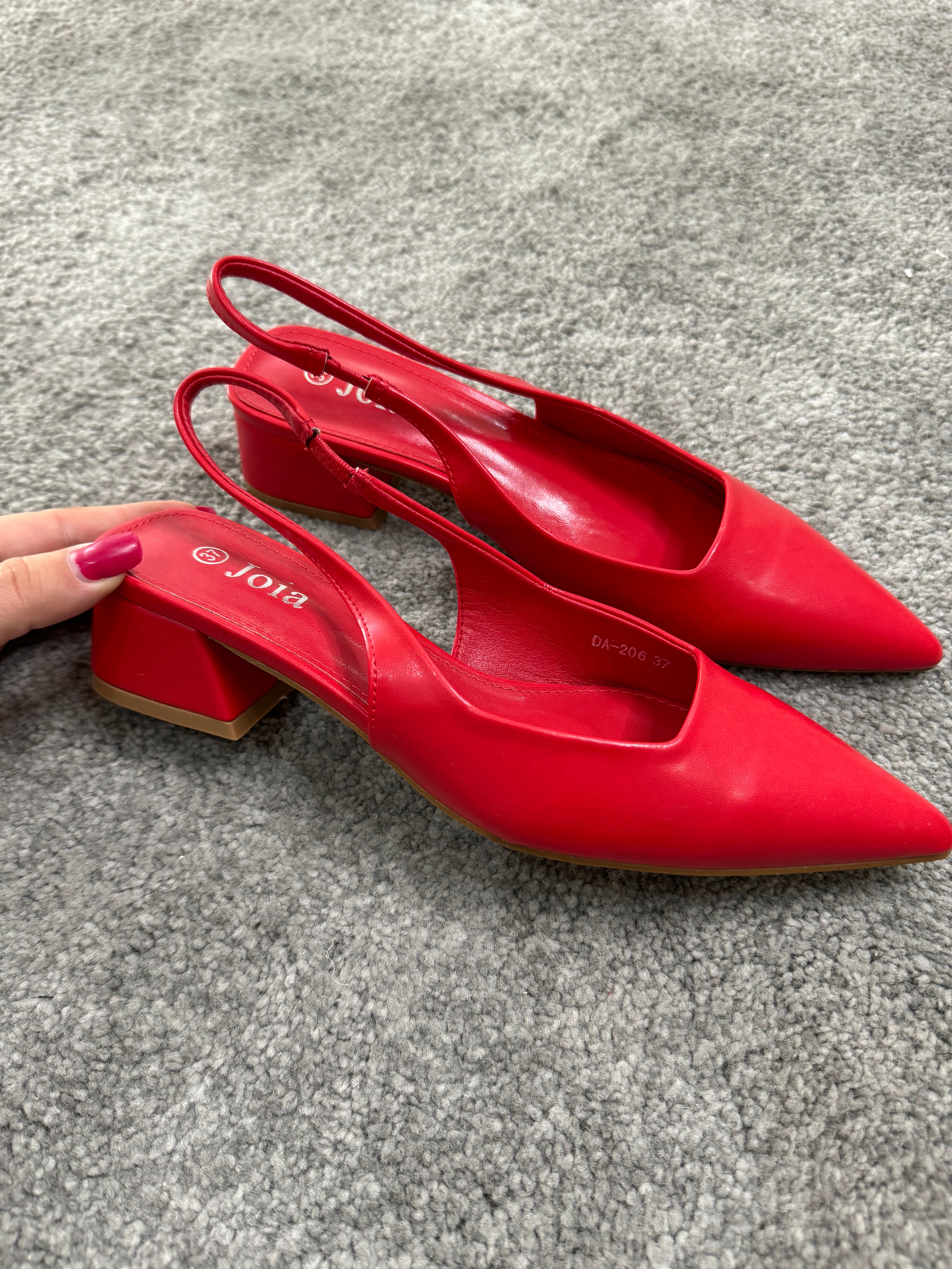 Slingback tacco quadrato by Giel Store
