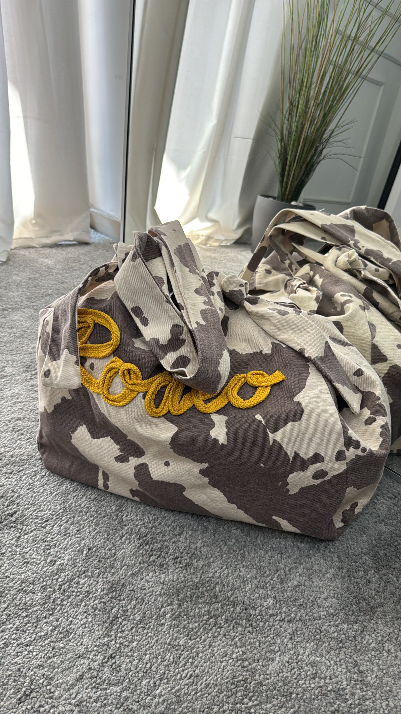 Borsa cow lumina