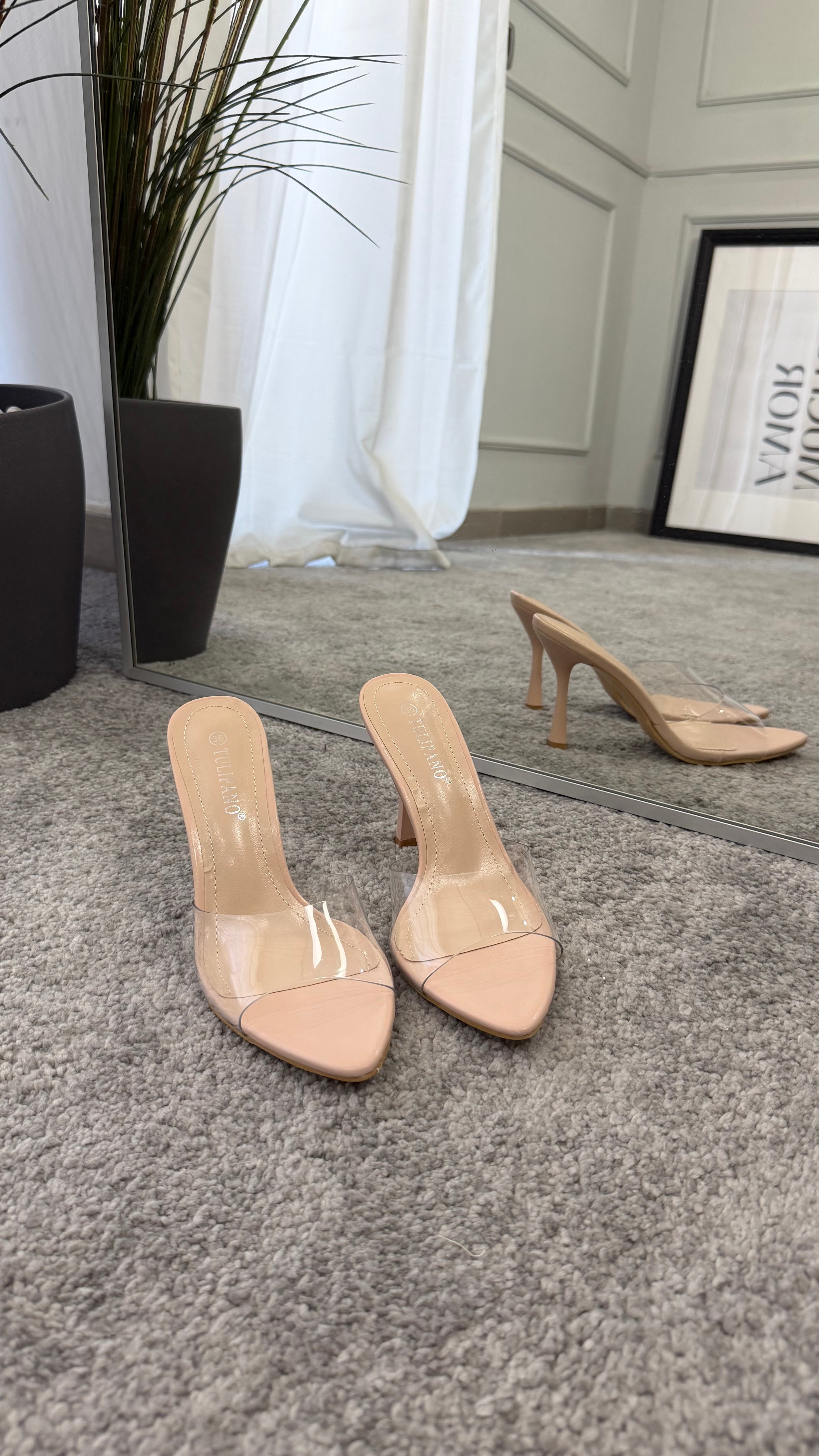Mules trasparente