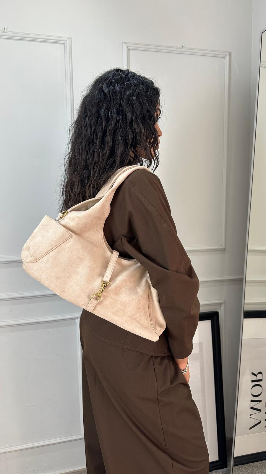Bag Demna scamosciata