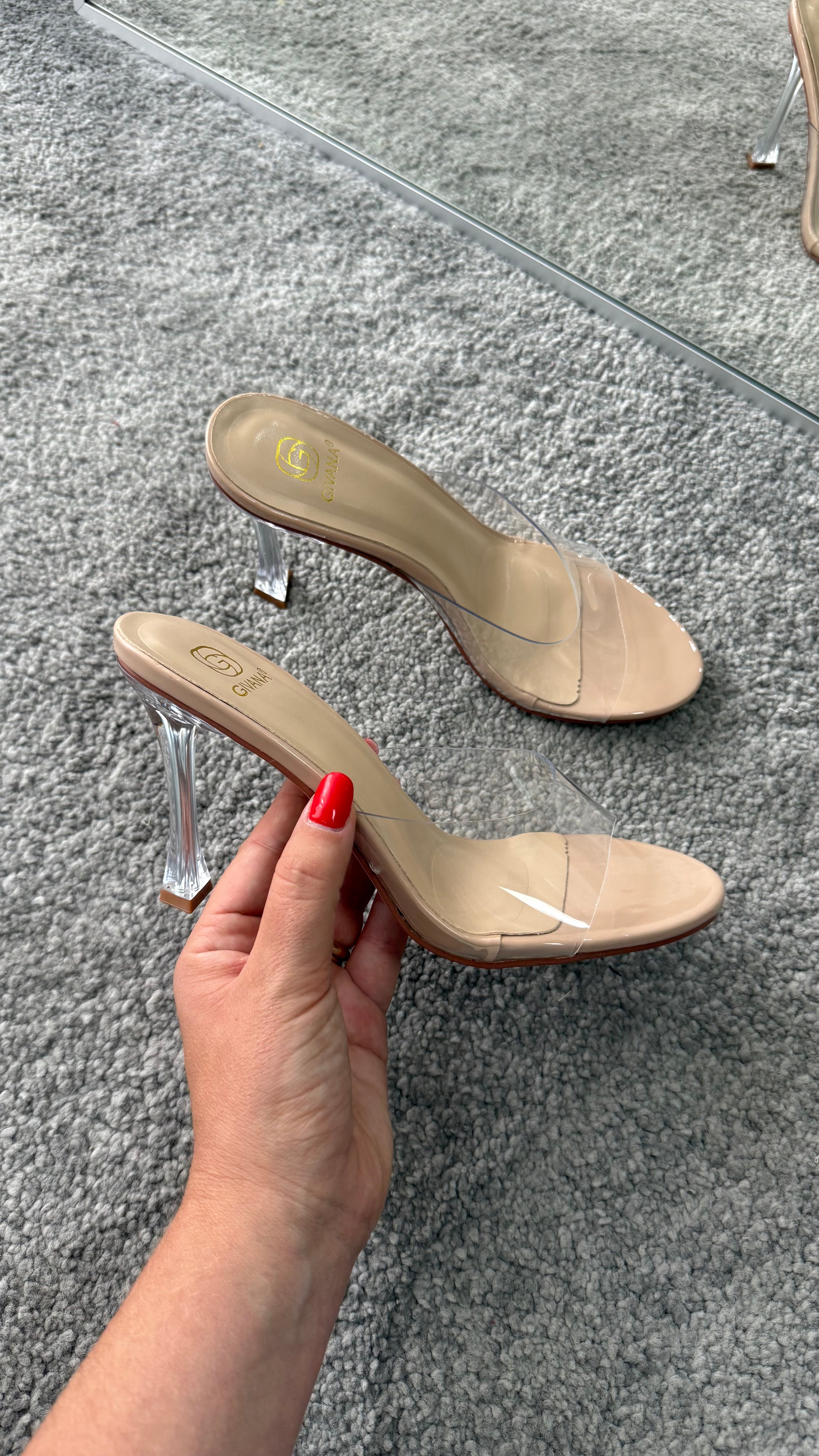Sandalo trasparente givana by Giel Store