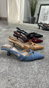 Slingback 3cm fibbie