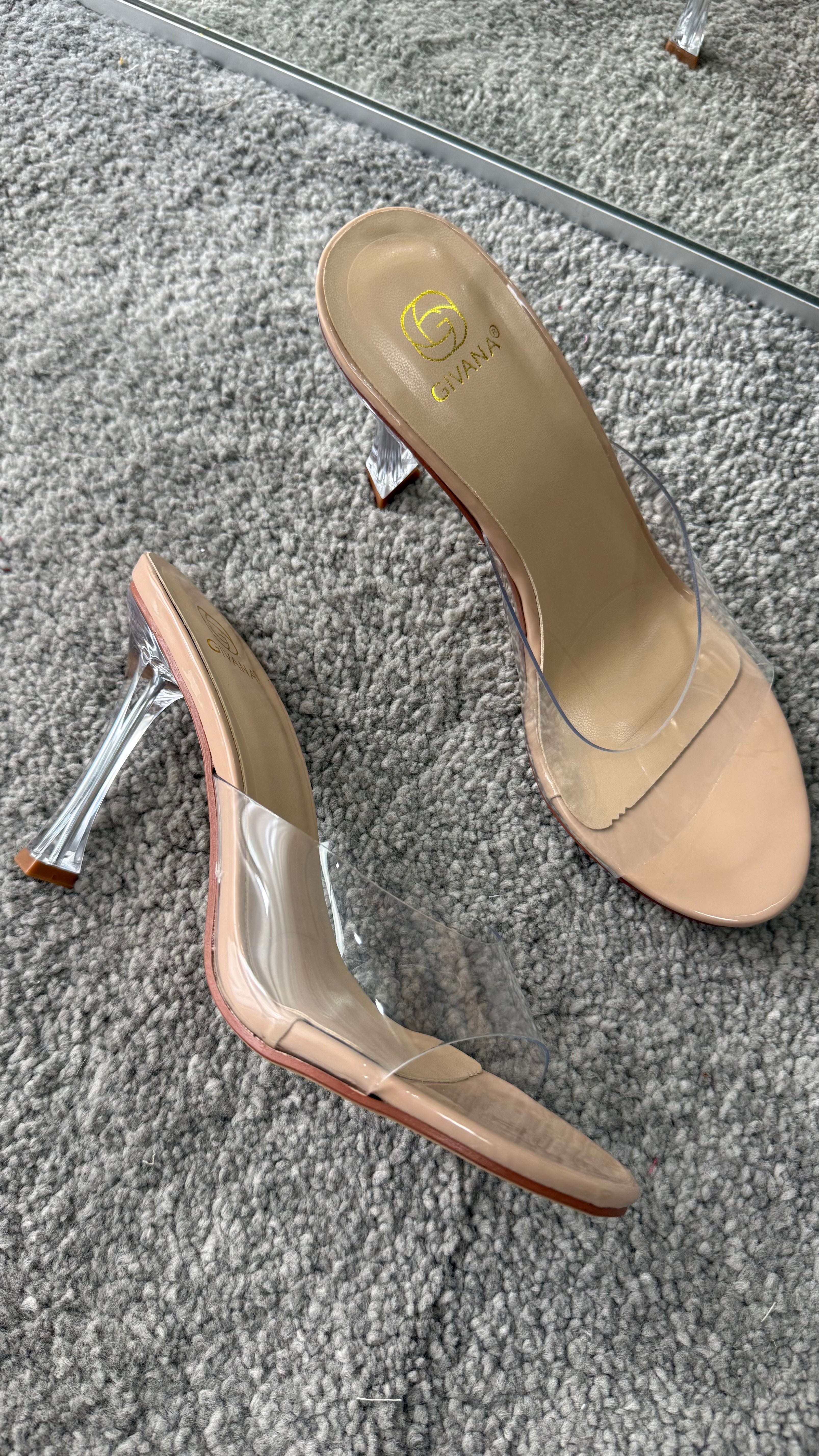 Sandalo trasparente givana by Giel Store