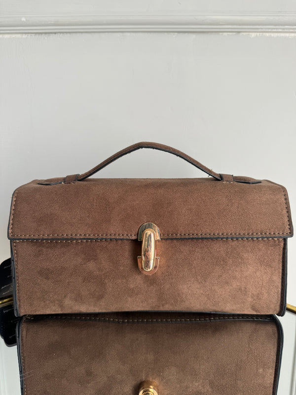 Borsa camoscio BROWN