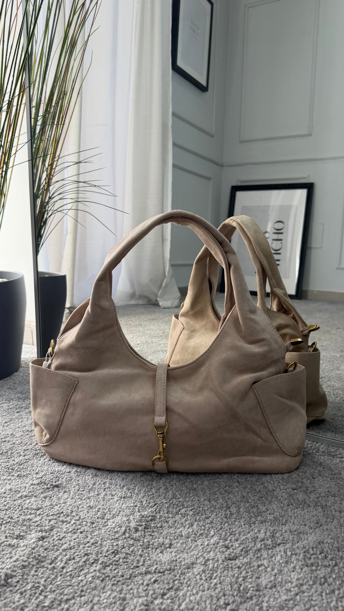 Bag Demna scamosciata