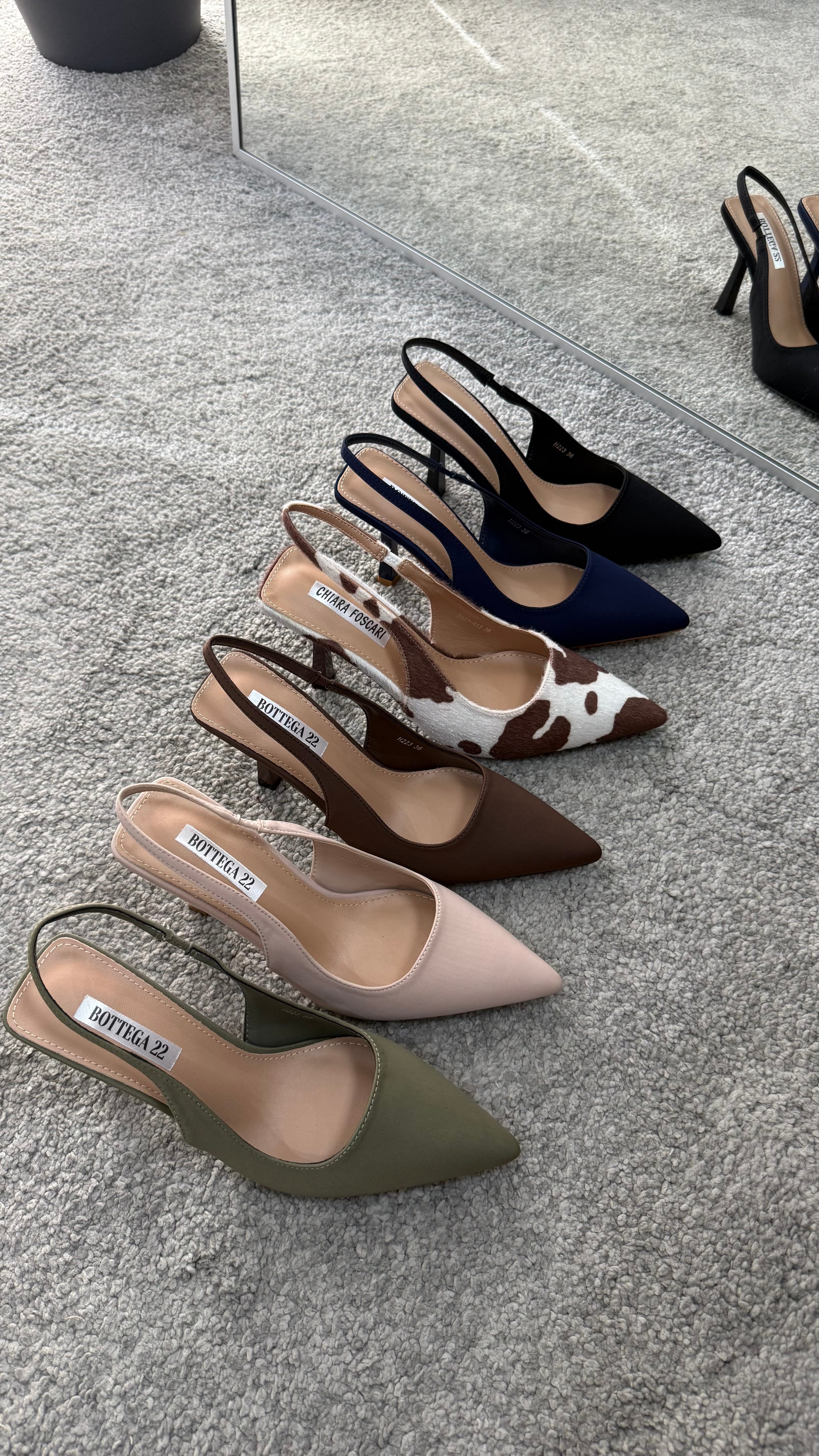 Slingback 7cm by Giel Store